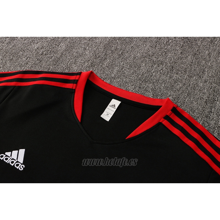 Chandal del Manchester United Manga Corta 2021-2022 Negro